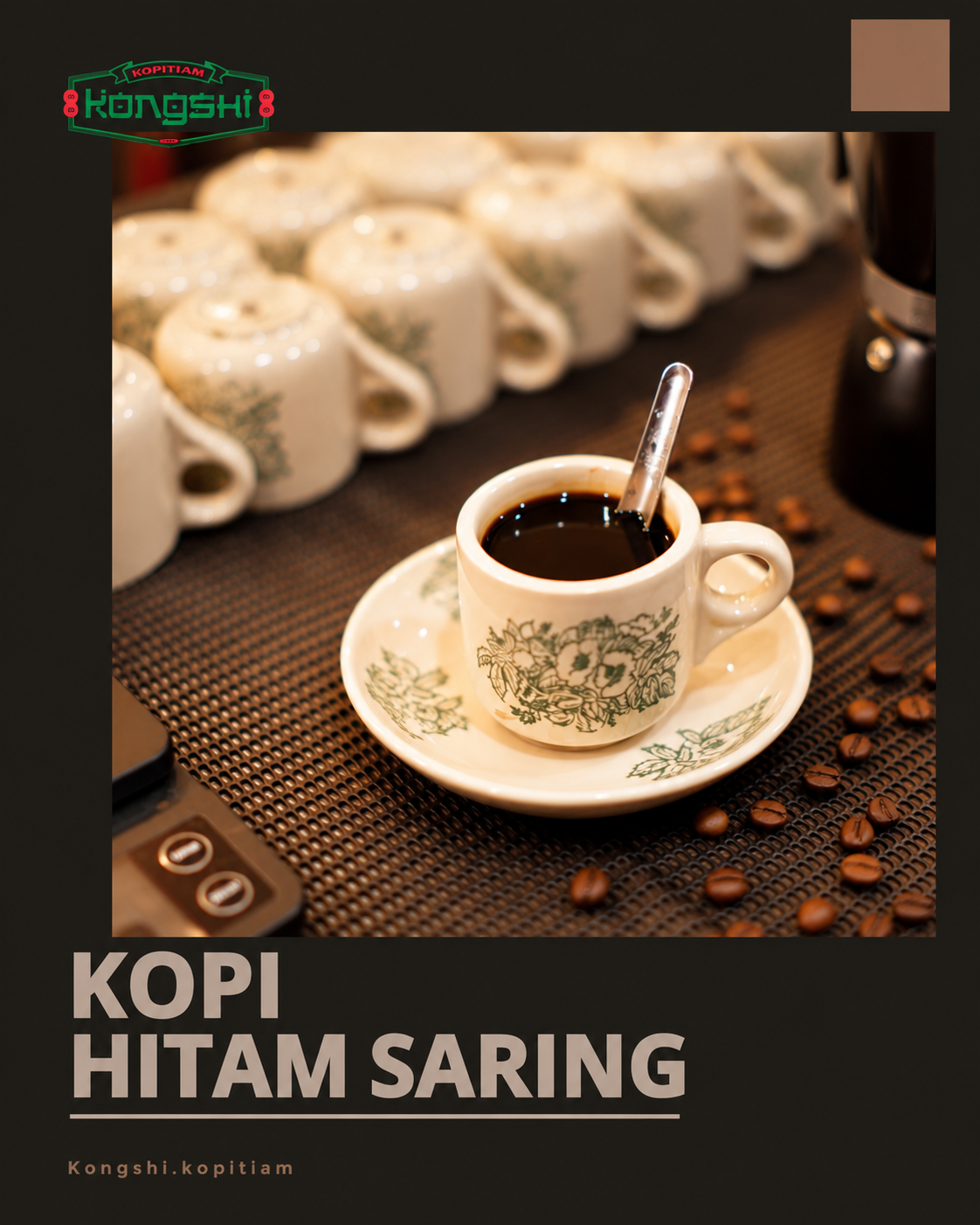 Kopi hitam saring