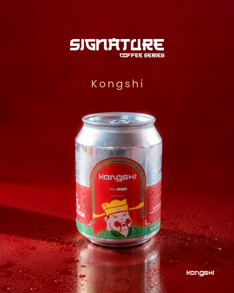 Signature coffe series Kopi susu kongshi