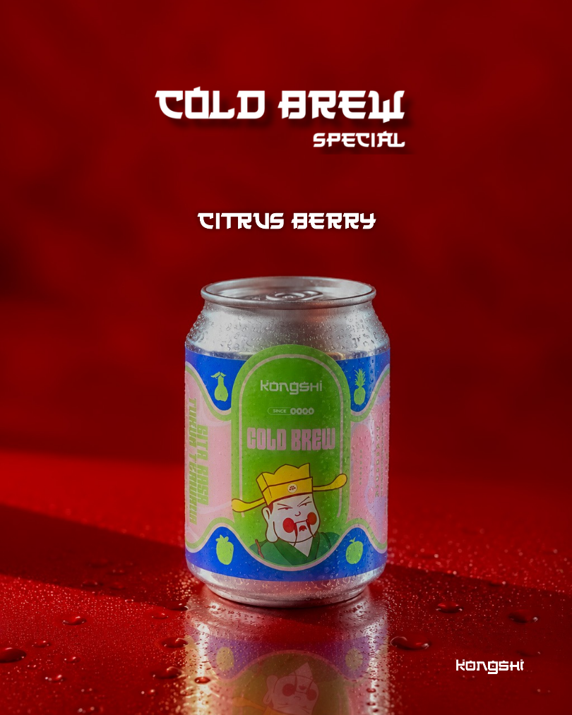 Coldbrew special citrus berry
